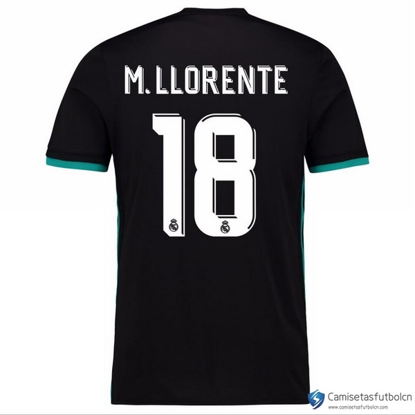 Camiseta Real Madrid Segunda equipo M.Llorente 2017-18